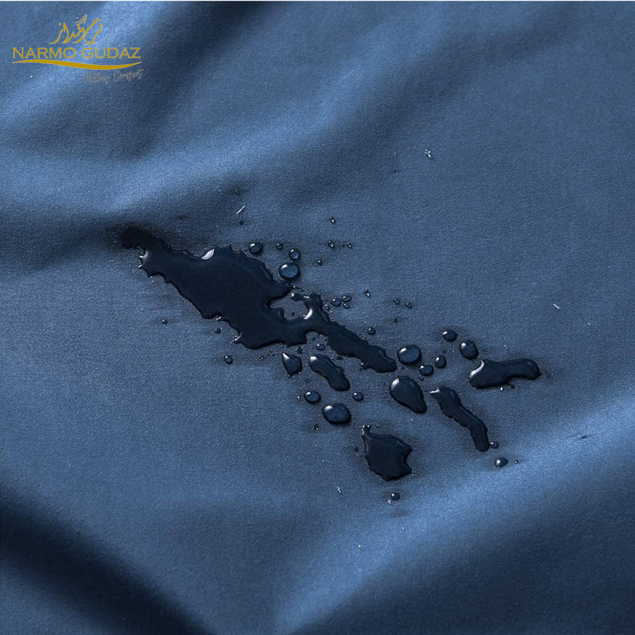 Waterproof Mattress Cover King Sized Mattress Protector Anti Slip Double Bed Fitted Bed Sheet | Narmo Gudaz | Navy Blue